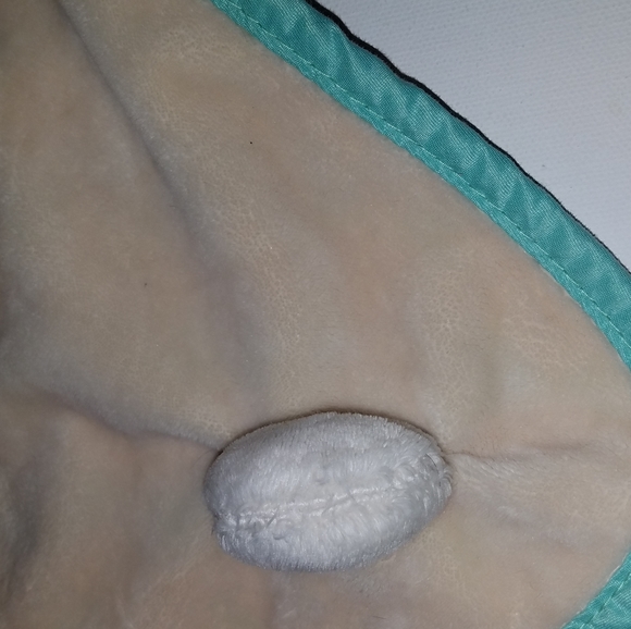 B baby Lovey bunny rabbit Easter security blanket - Picture 2 of 7